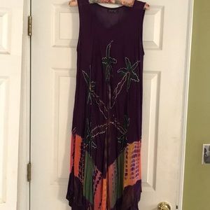 Multi colored summer dress